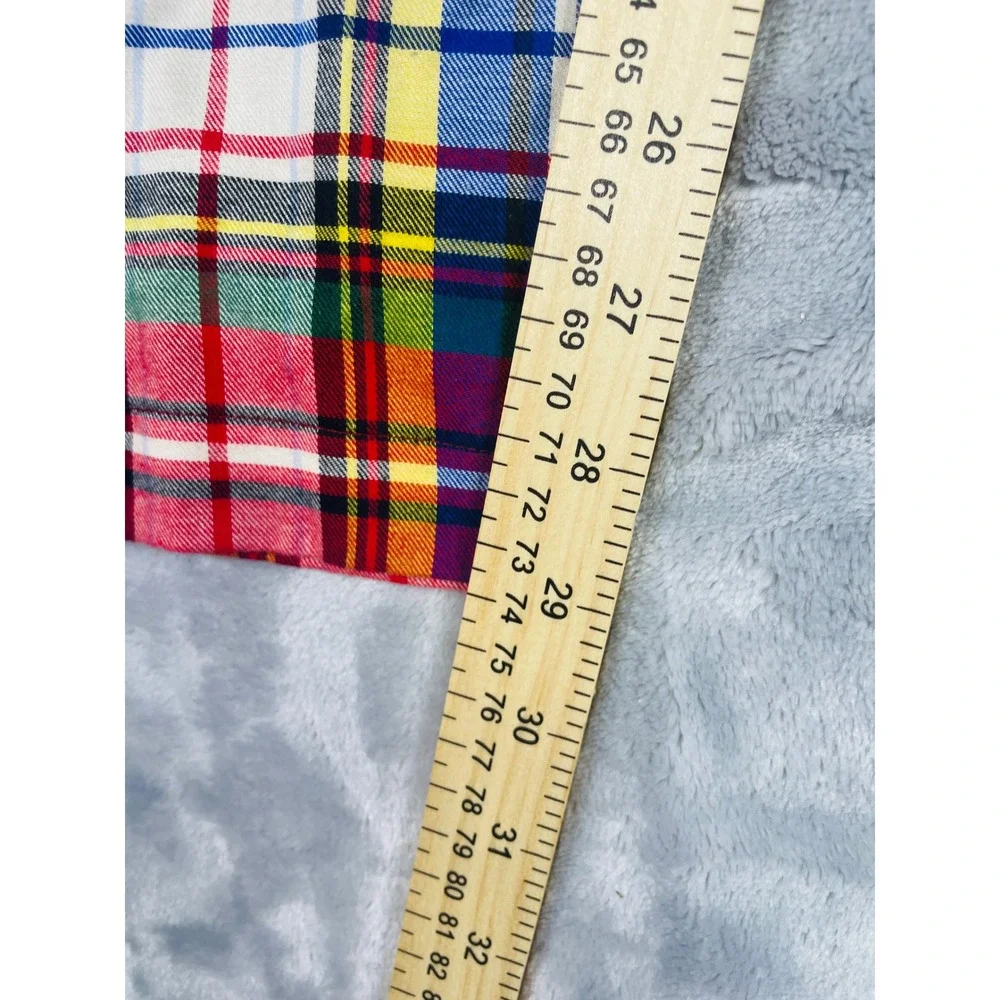 Polo Ralph Lauren Pajama Pants Mens Large Multi Color Plaid NWT Cotton Sleepwear